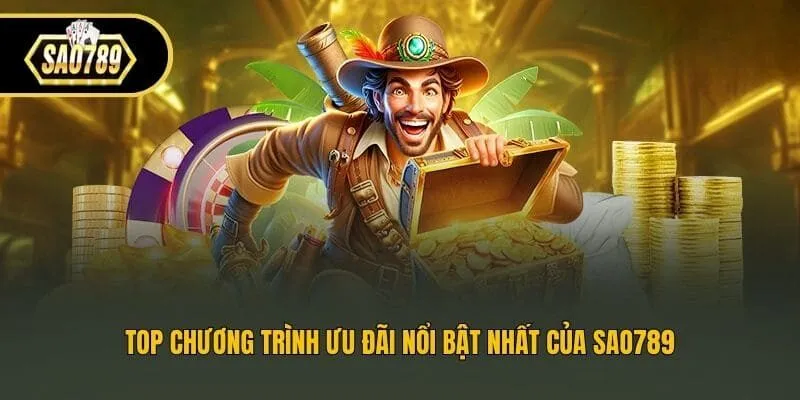 Top chương trình ưu đãi nổi bật nhất của Sao789